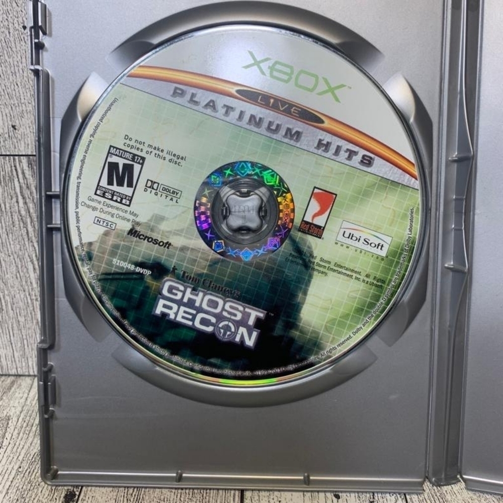 MUST BUNDLE Tom Clancy's Ghost Recon Island Thunder (Microsoft Xbox,‎ 2003)